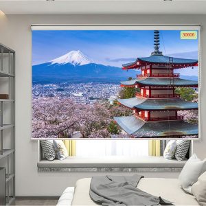 Rèm cuốn tranh Nhật Bản mã 30606