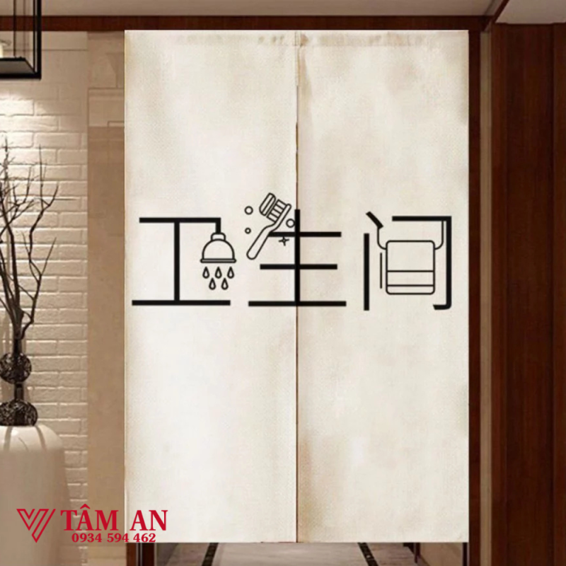 Rèm noren cho nhà tắm đẹp