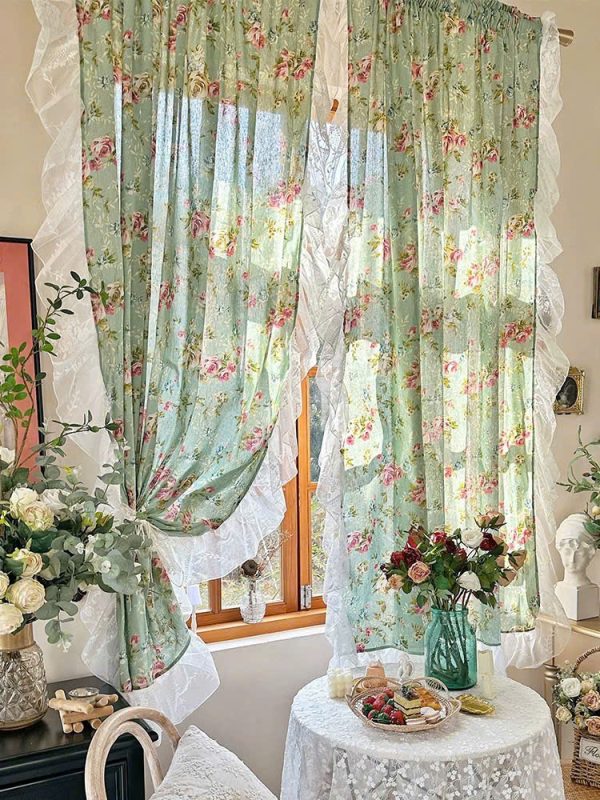 Rèm linen có tính decor rất cao