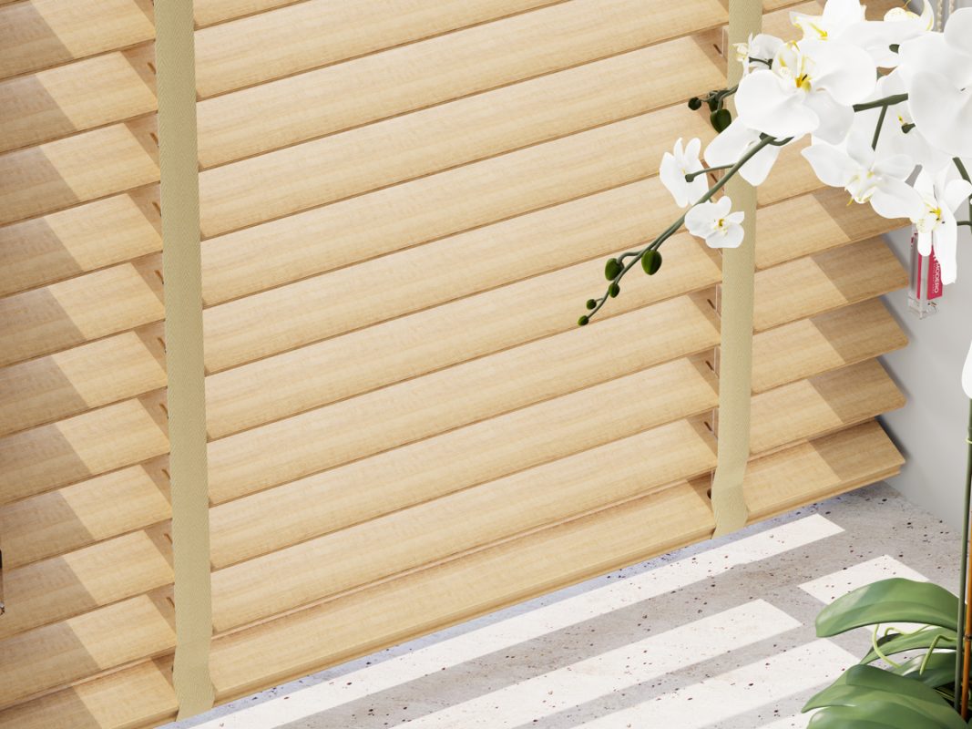 Bản lá rèm gỗ rộng 5cm