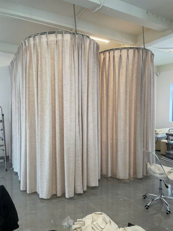 Voan linen decor cho spa