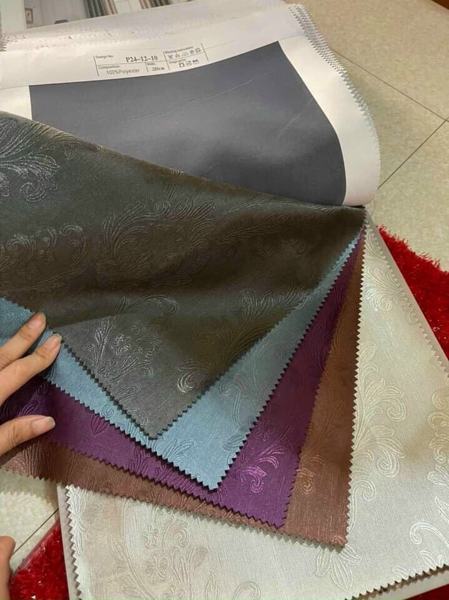 Mẫu vải Rèm vải gấm P24 3