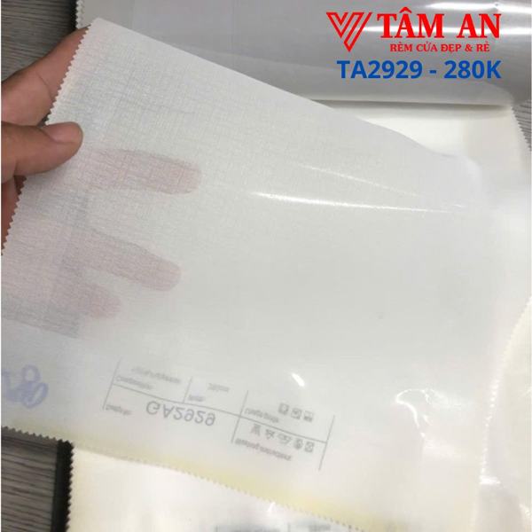 Rèm voan trắng mã TA2929
