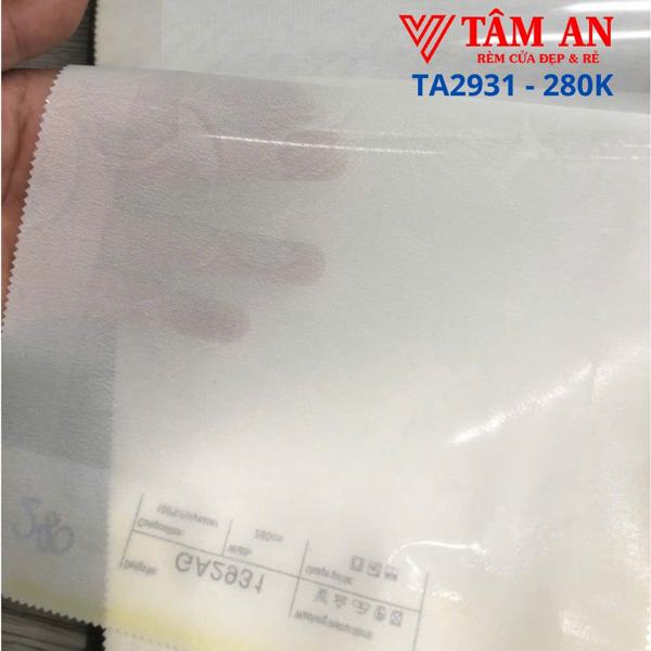 Rèm voan trắng mã TA2931