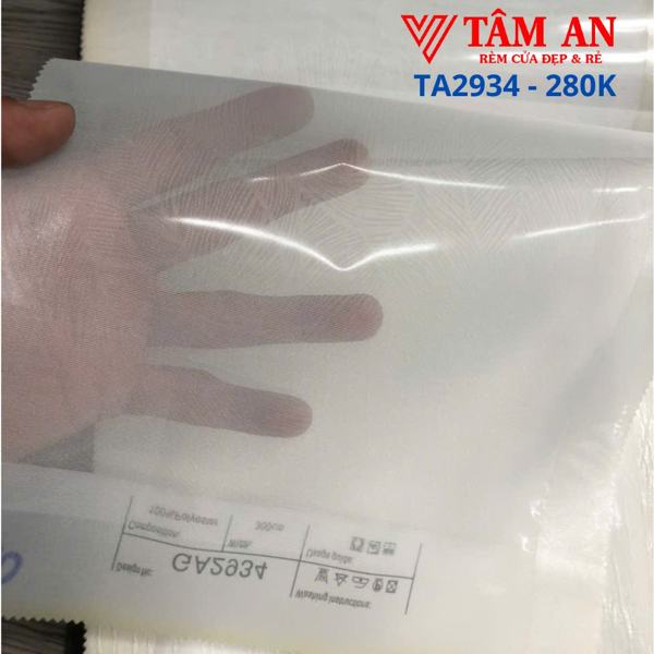 Rèm voan trắng mã TA2934