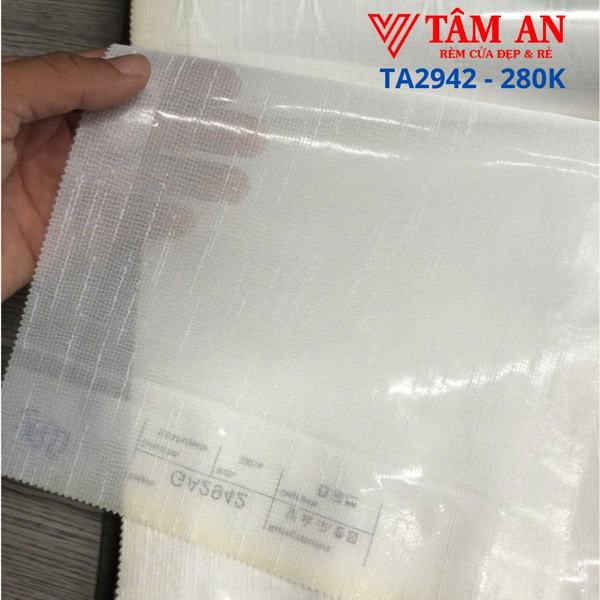 Rèm voan trắng mã TA2942