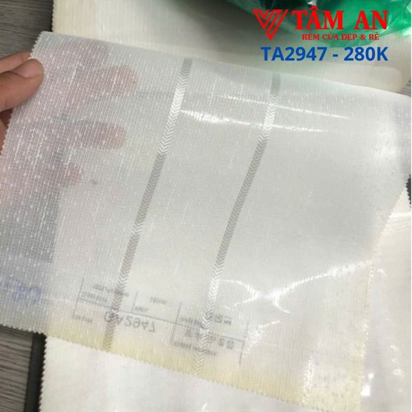 Rèm voan trắng mã TA2947