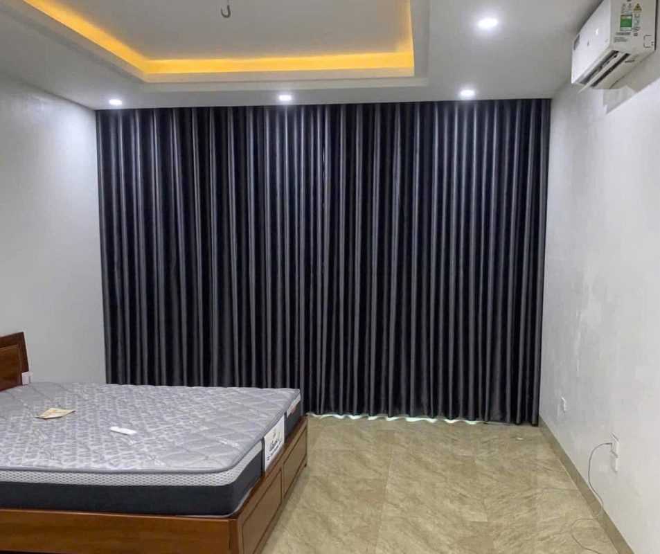 Rèm cửa sổ phòng ngủ giá rẻ và đẹp 2 Rèm vải phòng ngủ giá rẻ