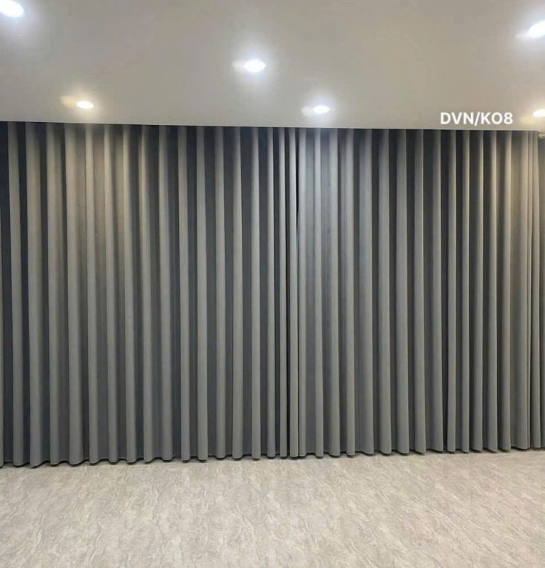 Rèm cửa sổ phòng ngủ giá rẻ và đẹp 3 Rèm vải thô phòng ngủ đẹp