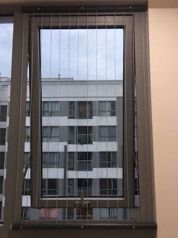 Lưới an toàn cho cửa sổ chung cư