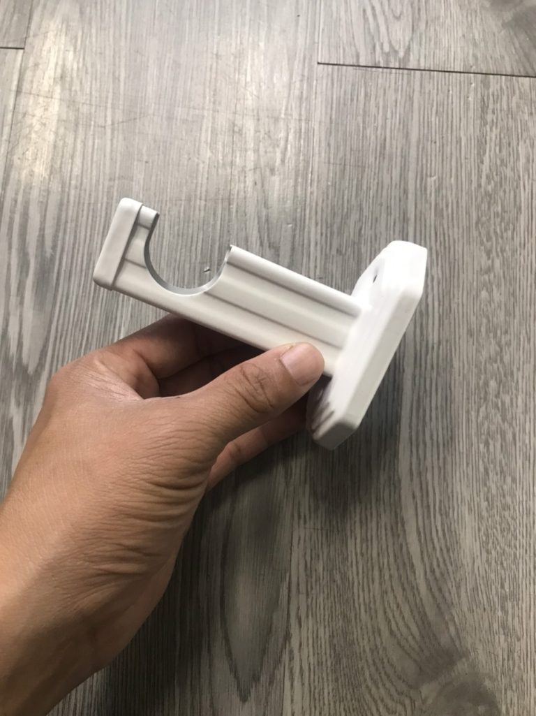 Trụ đỡ Thanh Treo Rèm Cửa 1 Lớp Và 2 Lớp - Mành Rèm Tâm An