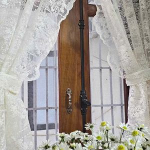 Rèm voan công chúa màu trắng