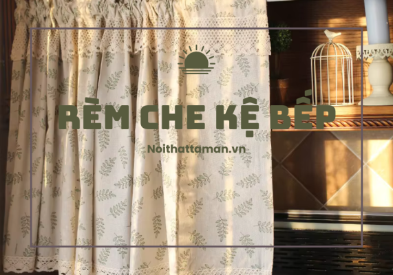 Rèm che kệ bếp, tủ quần áo