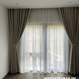 Công Ty TNHH Mành Rèm Tâm An 14 Rèm vải kéo ngang giá rẻ RV105