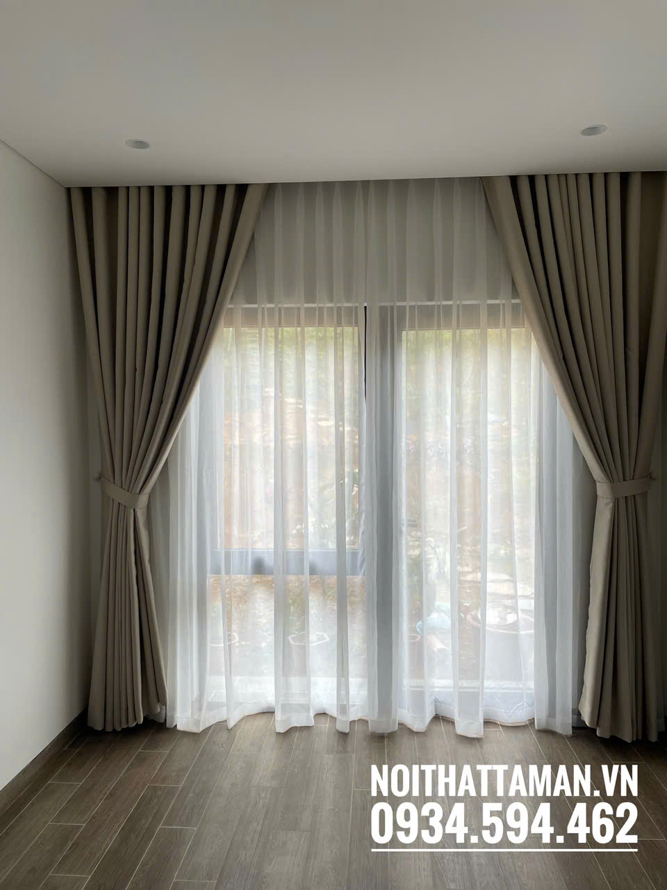 Rèm vải kéo ngang giá rẻ RV105 1 Rèm vải kéo ngang giá rẻ RV105