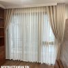 Rèm voan giả linen V34 4 Rèm voan giả linen cho phòng ngủ