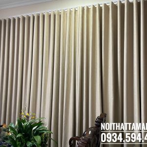 Công Ty TNHH Mành Rèm Tâm An 14 rem vai tho mau be RV104