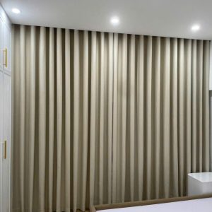 Rèm vải thô dày chống nắng tốt cho khách tại Ocean Park RV106 4 Mẫu rèm vải thô dày dễ dàng tạo sóng ngay khi lắp đặt