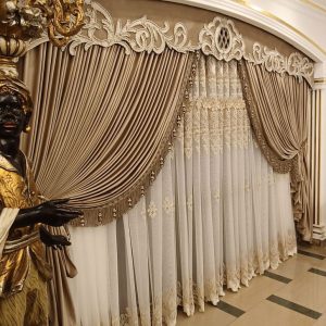Công Ty TNHH Mành Rèm Tâm An - Tư Vấn & Xem Mẫu Tại Nhà 18 Rèm tân cổ điển đẹp