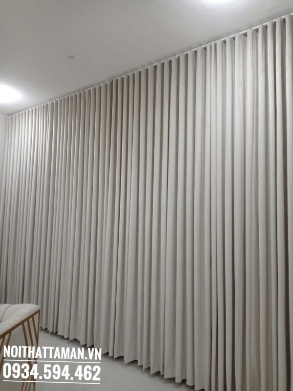 Rèm vải cao su chống nắng 100%, cách nhiệt điều hòa hiệu quả 10 Rèm vải cao su may định hình