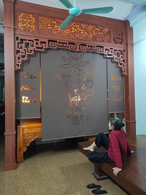 Rèm Khắc Laze Xuyên Sáng 10 Rèm khắc laze xuyên sáng